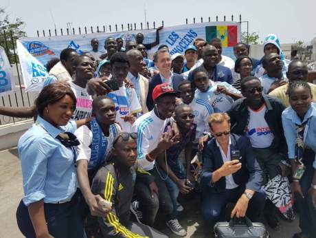 OM: 160 000 supporters au Sénégal 