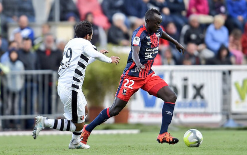 CAEN: Première apparition convaincante d'Adama Mbengue  avec le Stade Malherbe