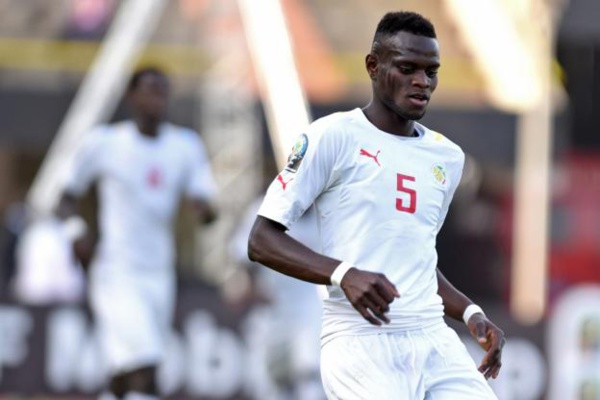 Racine Coly sous le maillot des U20 sénégalais en 2015