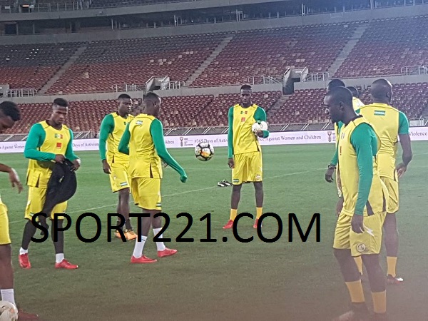 Afrique du Sud/ Sénégal: Les photos de la dernière séance d'entraînement des "Lions" au Stade Peter Mokaba de Polokwane