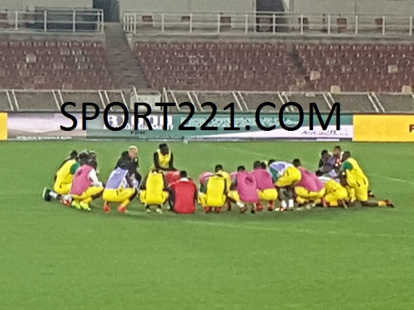 Afrique du Sud/ Sénégal: Les photos de la dernière séance d'entraînement des "Lions" au Stade Peter Mokaba de Polokwane