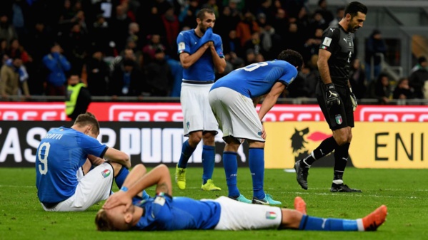 Coupe du monde 2018 : L'Italie ne sera pas de la partie