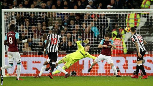 Westham-Newcastle (2-3): Saivet et Momo Diamé mettent fin à la série noire des magpies