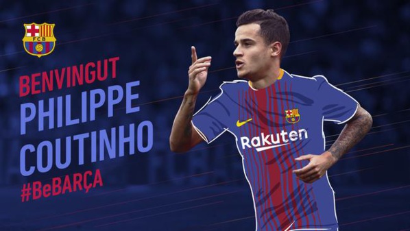 Officiel : Coutinho signe au FC Barcelone avec une clause anti-PSG