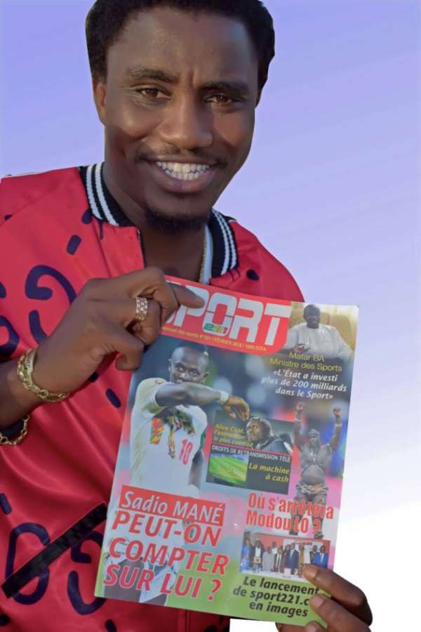 La star Waly Seck avec votre magazine SPORT221