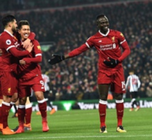 Liverpool: Sadio Mané buteur face à  Newcastle