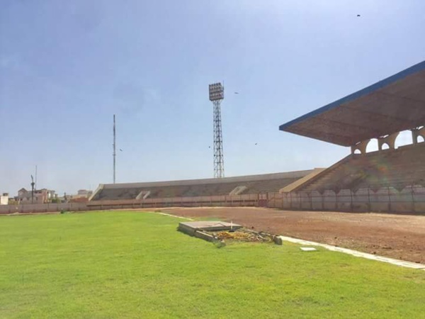 Le ministre des Sports Matar BA en visite de chantier au Stade Lat Dior de Thiès