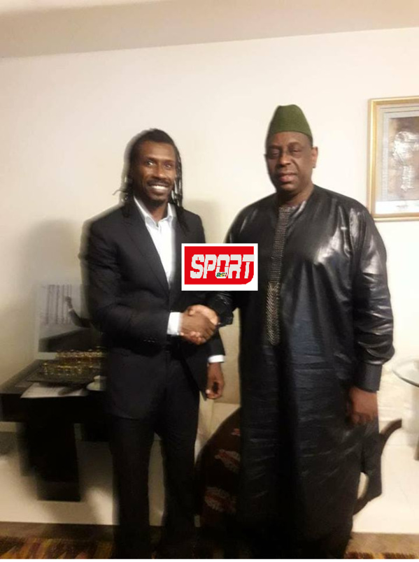 Aliou Cisse  livre les secrets de sa rencontre avec Macky Sall : « Nous avons parlé de football »