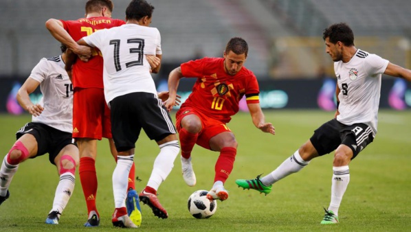 Mondial 2018 : L’Egypte achève sa préparation par une lourde défaite contre la Belgique (3-0)