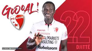 ​Championnat Suisse : Moussa Djité inscrit son troisième but avec FC Sion