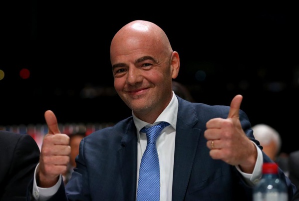 Mondial russe : Gianni Infantino  félicite la délégation sénégalaise