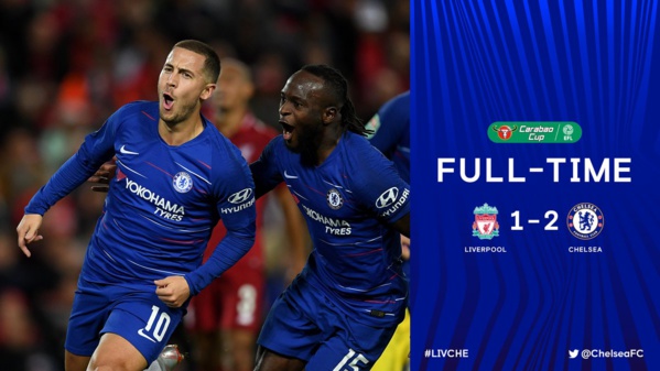 League Cup :  Chelsea impose sa loi à Sadio Mané et Liverpool