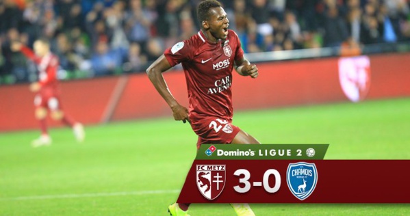 Ligue 2 : Metz bat Niort avec un doublé des Sénégalais