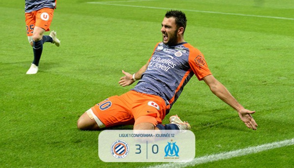 France : Montpellier bat Marseille (3-0)