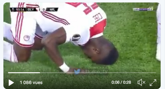 Vidéo : regardez le but de Pape Abdou Cisse Olympiacos face à Milan