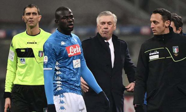 Kalidou Koulibaly victime de cris racistes contre l’Inter Milan