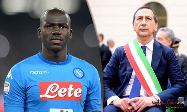 Giuseppe Sala, maire de la ville de Milan apporte son soutien à Koulibaly Koulibaly