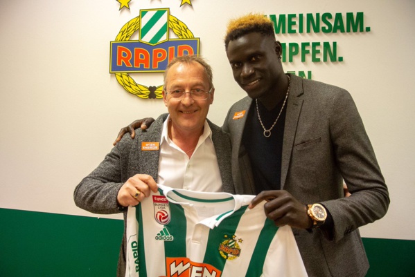 Mercato : Aliou Badji rejoint Rapid Vienne