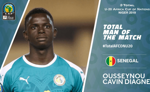 CAN U20 : Ousseynou Niang homme du match