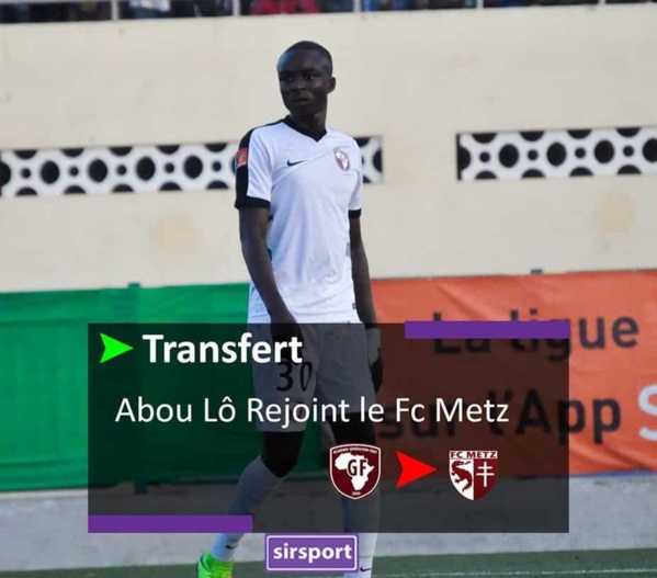 Génération Foot : Abou Lô signe au FC Metz jusqu’en 2023