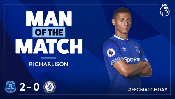 Everton bat Chelsea (2-0) :  Gana Gueye était énorme mais Richarlison reste l’homme du match