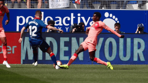 Moussa Wagué : « Je pense que je n’ai pas fait un mauvais match donc je suis très content »