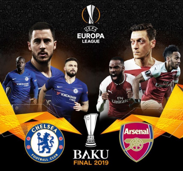 Europa League : une finale londonienne à Bakou.