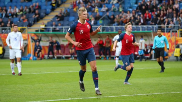 Mondial U20: L'exploit du Norvégien Erling Braut Håland qui marque 9 buts contre leHonduras