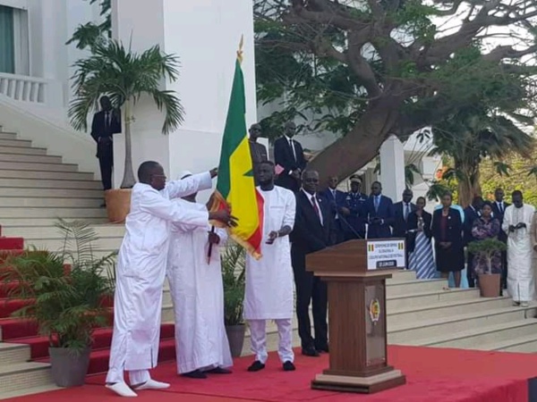 Macky Sall aux Lions "Ramenez la Coupe à la maison"