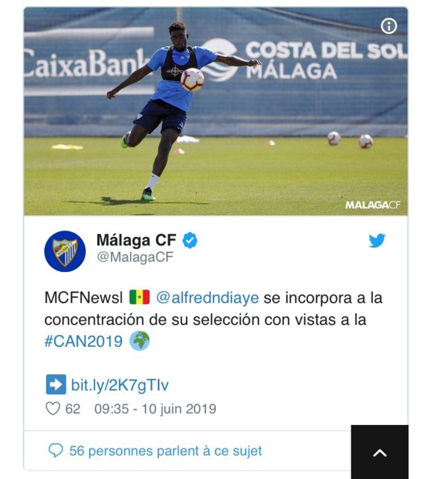 Malaga : Alfred Ndiaye enfin libéré pour participer à la CAN