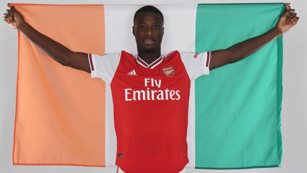 Officiel : Nicolas Pépé rejoint Arsenal et devient l’Africain le plus cher !