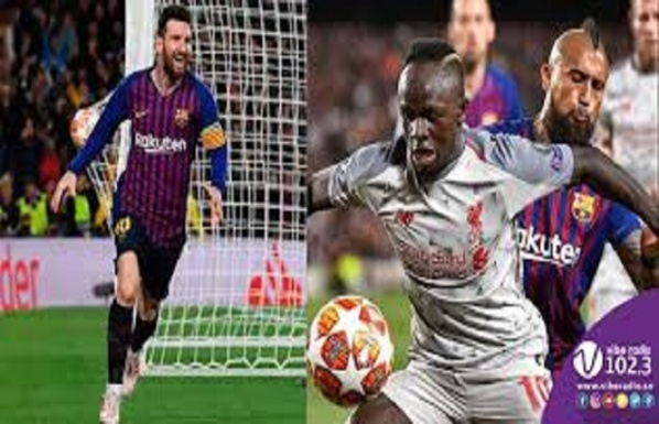 Trophée Uefa : Sadio Mané derrière Lionel Messi