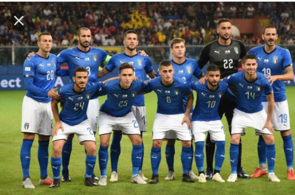 Coupe d'Europe 2020 : l'Italie est qualifiée