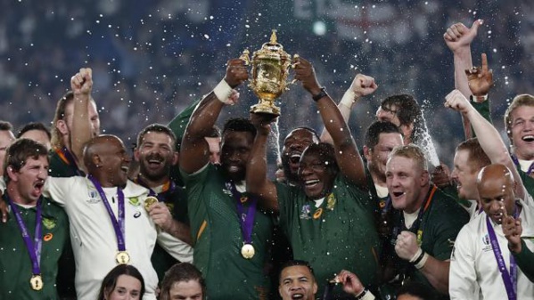 Rugby: l'Afrique du Sud championne du monde