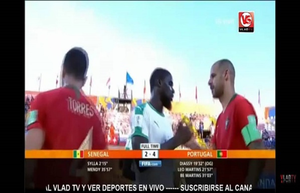 Mondial Beach Soccer : les Lions éliminés en quart de finale (2-4)