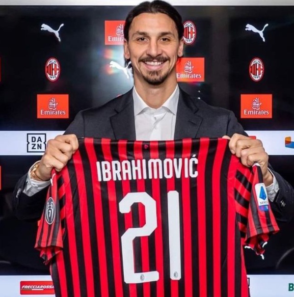 Milan : Ibrahimovic a choisi son numéro