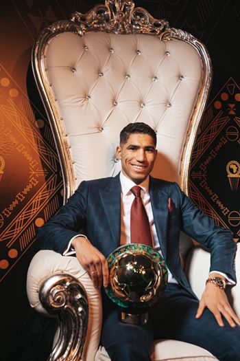 Ballon d’or africain : Achraf Hakimi désigné meilleur jeune joueur