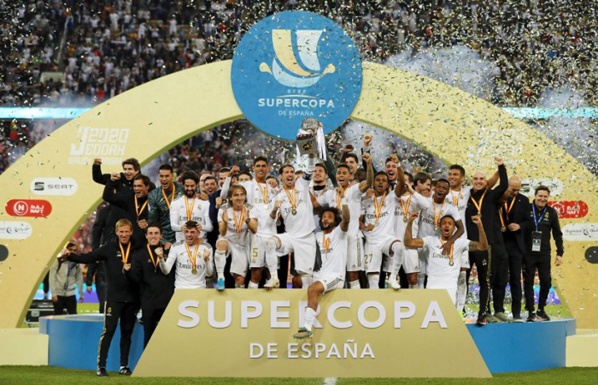 #SuperCoupeEspagne2020 - Le Réal décroche son premier trophée de la saison