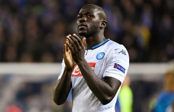 Séria A : Naples fixe la clause libératoire de Koulibaly à plus 98 milliards