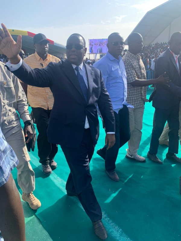 Infrastructures sportives : Le président Macky Sall lance les travaux du stade du Sénégal