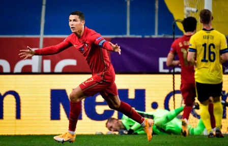 Ligue des nations : Ronaldo marque son 101e but avec le Portugal