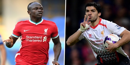 Liverpool : Sadio Mané égale Luis Suarez