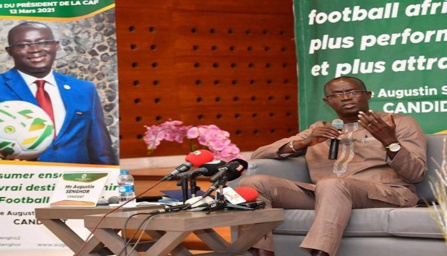 CAF : réaction d’Augustin Senghor après la validation de sa candidature