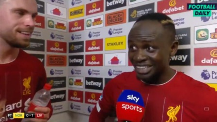   Sadio Mané : « Je suis fier d’avoir marqué 100 buts »