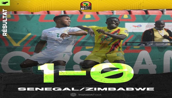 CAN 2021 : le Sénégal s'impose in extremis face au Zimbabwe, Mané décisif !