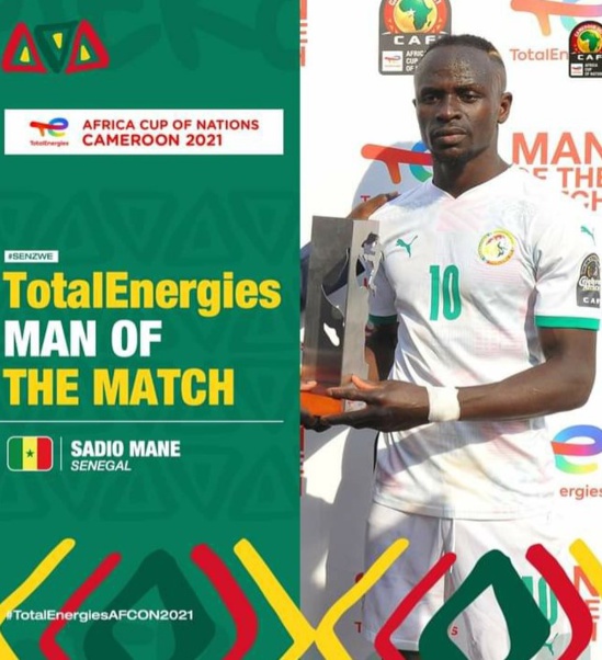 Sénégal-Zimbabwe : Sadio Mané élu « homme du match »