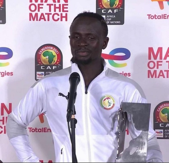 CAN 2021/Sénégal-Burkina : Après son mach masterclass, Sadio Mané élu homme du match