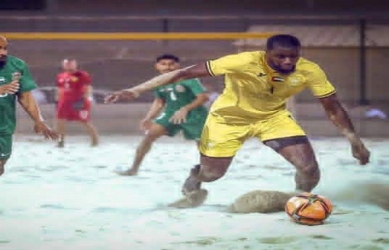 Beach Soccer : Raoul Mendy champion des Émirats Arabes Unis