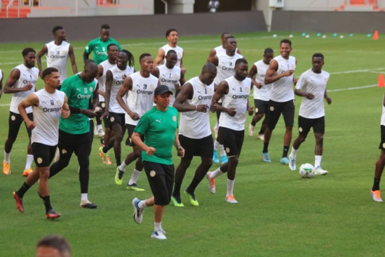 Premier galop des Lions : la tanière presque au complète, seul Sadio Mané manque à l’appel