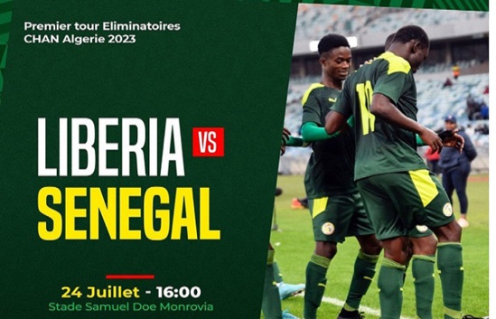 Qualification Chan 2023 : le Sénégal face au Libéria à 16h